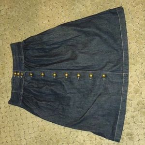 St. John's Bay denim skirt